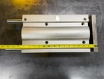 Air Cylinder With Linear Bearings & Rails. Fixed Price $350.00.