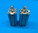 Set Of Smc CDQ2B32TN-75DMZ Double Acting Single Rod Compact Cylinder. Fixed Price $38.97.