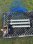 Baomain 3X Pneumatic Air Cylinders 32X200 - 300 , Adapters Tubing. Fixed Price $130.00.
