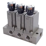 Smc ARM1000-3A1-01G Regulator Manifold 0.05-0.7MPA Range, 1.2MPA Proof, 1/8RC. Fixed Price $130.00.
