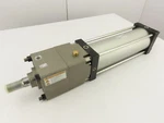 Smc CDNSB125TF-350-D Pneumatic Air Cylinder Cushioned With CNS125D-UA Rod Lock. Fixed Price $849.99.