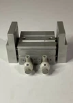 One (1) Smc Double Acting Pneumatic Gripper Parallel MHL2-25D-X6962 (used). Fixed Price $119.99.