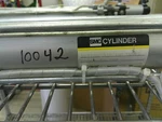 Smc CDA1LN40-500 Air Cylinder With 2 D-F59 Switches. Fixed Price $45.00.
