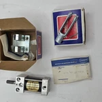 Schrader Scovill Miniature Cylinder 201 9001 Nos Bore Stroke W/ Mounts Vtg. Fixed Price $39.77.