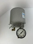 Robertshaw 443-B1 Pneumatic Transducer With Us Gauge 12106-1 Angled Valve. Fixed Price $65.00.
