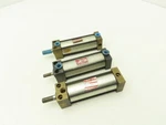 Mosier TF-38 Pneumatic Air Cylinder 1-1/8" Bore X 3" 3/8"-24 Rod Stroke Lot Of. Fixed Price $59.99.