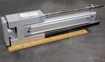 Festo DNC-32-200-PPV-A Pneumatic Cylinder W/ FENG-32-250-KF Guide Unit Base. Fixed Price $118.49.