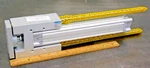 Festo DNC-32-200-PPV-A Pneumatic Cylinder W/ FENG-32-250-KF Guide Unit Base. Fixed Price $340.49.