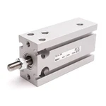 Smc CDU16-20D Compact Cylinder, Bore: 16MM, Stroke: 20MM, 0.7MPA, M5X0.8. Fixed Price $30.00.