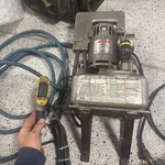 Riken Compact Electric Hydraulic Pump SMP-3 Sk Wall Mount, Hose, Remote. Fixed Price $575.00.