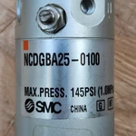 Smc NCDGBA25-0100 Round Body 1" Bore Stroke, New. Fixed Price $30.00.