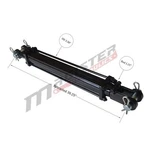 Hydraulic Cylinder Tie Rod Double Action 3" Bore 20" Stroke 2500 Psi 3X20 New. Fixed Price $258.30.
