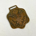 Vintage Watch Fob America First Seal Of Usa Lf Grammes And Sons Allentown Pa. Fixed Price $29.95.