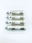 Lot Of 4 New Smc NCMB150-0200-XC6 Pneumatic Cylinder Single Rod Act 2". Fixed Price $54.99.