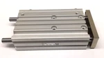 Smc MGPL16-75Z Compact Guide Cylinder 16MM Bore 75MM Stroke Double Rod. Fixed Price $90.00.