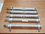 Lot (3) Parker Dxpsr 12.0 Pneumatic Air Cylinder 12" Stroke Stainless - Other. Fixed Price $60.00.
