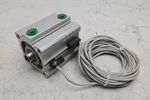 Smc NCDQ2A50-40DC-A73L Pneumatic Cylinder 1-1/2" Stroke 145PSI W/ D-A73 Reed Wir. Fixed Price $49.49.