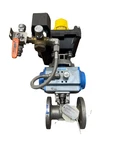 Used Jamesbury 3/4" Valve Assembly VPVL100SR4/5BD Actuator. Fixed Price $450.00.