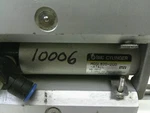 Smc MGGLB20-200 Air Cylinder With Linear Pusher. Fixed Price $80.00.