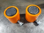 One Spx Power Team 48-TON 2" Stroke Hydraulic Cylinder Ram. Fixed Price $300.00.