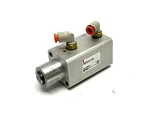 Smc RSDQA20-20D Double Acting Stopper Cylinder. Fixed Price $21.59.