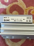 Smc MXS6-10 Pneumatic Slide Table, Bore: 6MM, Stroke: 10MM, Pressure 0.15-0.7MPA. Fixed Price $99.00.