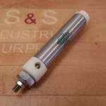 Numatics 1062DC1-03A Pneumatic Cylinder, 1/16" Bore, 3" Stroke Used. Fixed Price $12.63.