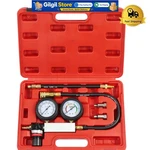 Compact Professional Cylinder Leak Down Set For Gasoline Engines - Red Case. Fixed Price $48.94.