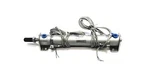 Smc Pneumatic Cylinder W/ (2) Magnetic Switches CDG1LN25-150Z-A93L Nos. Fixed Price $113.77.