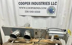 Item 2879: 6 Salina Diverter Knife Gate Valve; Stainless Used. Fixed Price $3889.00.