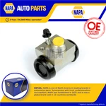 Wheel Cylinder Fits Fiat Sedici Fy 2.0D Rear 06 To 14 D20AA Brake Napa 71742838. Fixed Price $23.39.