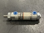Smc NCMB106-0050-XC6 Pneumatic Cylinder 1-1/16" Bore 0.5" Stroke. Fixed Price $12.41.
