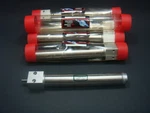 New Clippard, Stainless Steel Pneumatic Cylinder, FSR-17-4-MB,. Fixed Price $32.99.
