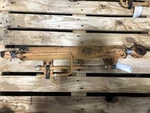 Case W14B Left/driver Hydraulic Cylinder - Used P/n G110187. Fixed Price $409.99.