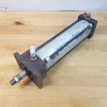 Numatics F1AP-11A1E-CAA2 Pneumatic Cylinder, 3-1/4" Bore 11" Stroke Used. Fixed Price $59.84.