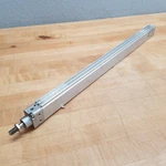 Festo DZH-25-490-PPV-A Flat Pneumatic Cylinder, 25MM Bore, 490MM Stroke Used. Fixed Price $94.75.