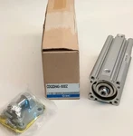 Smc CDQ2DH40-100DZ Compact Cylinder With Mount CQ-D040. Fixed Price $85.00.