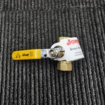 (qty 2) Jomar Valve 100-103: 1/2" Threaded Brass Full Port Ball 600 Wog. Fixed Price $21.40.
