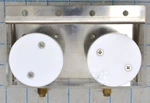 CQ2B32-20DC(LOT Of 2) / Smc Cylinder With Attachment. Fixed Price $237.50.