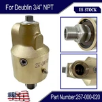 Rh Rotary Rotor Union For Deublin 3/4 Npt 257000020 257-000-020. Fixed Price $116.49.