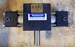 New Rotomation A3-45-CCW-S75-3C2-1/4-1 Double Shaft Rotary Actuator. Fixed Price $148.49.