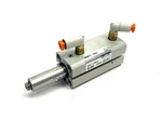 Smc MKB12-20LZ Pneumatic Swing Clamp Cylinder 12MM Bore 20MM Stroke. Fixed Price $40.49.