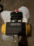 Sharpe SPNII100 Da Pneumatic Actuator Limit Switch 4X Slx Namur Solenoid Mtg Bkt. Fixed Price $300.00.