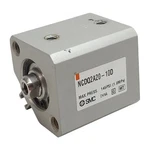 Smc NCDQ2A20-10D Compact Cylinder, 20MM Bore, 10MM Stroke, M5 X 0.8, 1.0MPA. Fixed Price $30.00.