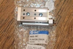 Smc MXQ12L-20CT Cyl, Slide Table, Stroke Adj, Guided Cylinder. Fixed Price $242.96.