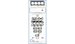 Cylinder Head Gasket Set Mitsubishi Lancer 1.6 100 G32B (1978-1979). Fixed Price $118.93.