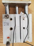 Smc MGPM50TN-100Z Mm BORE,100 Stroke, Npt Pnuematic Actuator-used Vgc. Fixed Price $110.00.