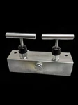 Same Specs As Enerpac AM21 Split Flow Hydraulic Manifold Needle Valve Ports. Fixed Price $349.99.