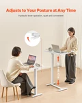 Vevor Overbed Table, Mobile Side With 4 Hidden Wheels, Height Adjustab. Fixed Price $92.90.