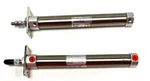 Smc, CDJ2F16-100-B And CDJ2F16-100Z-B Air Cylinders One Each. Fixed Price $40.38.